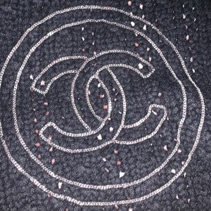 CHANEL Accessories - 100% Authentic CHANEL Cashmere Chain CC Scarf CHANEL Accessories - 100% Authentic CHANEL Cashmere Chain CC Scarf